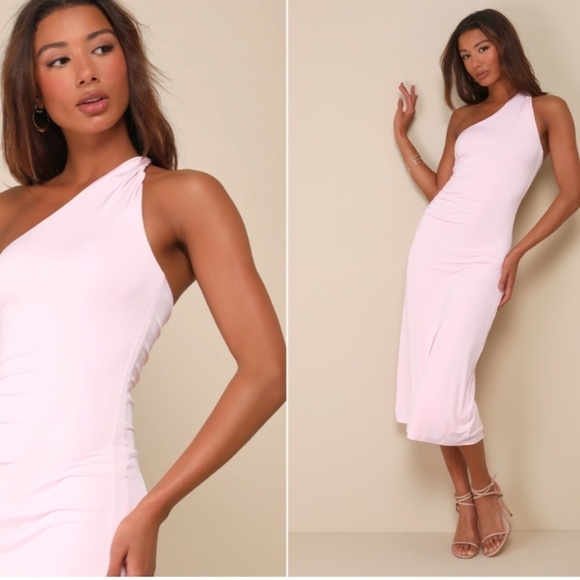 LULUS Prom Wedding Special Event Sexy Bodycon Midi Dress NWOT